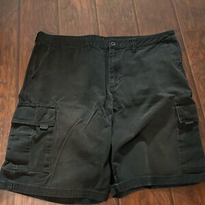 Y2K Quiksilver Black Cargo Shorts